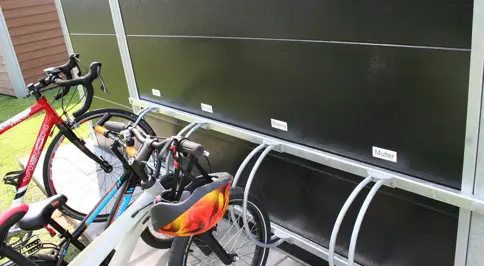 Fahrradständer Mit Namensschildern