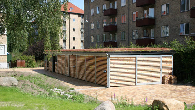 PLAN Überdachung mit Dachbegrünung